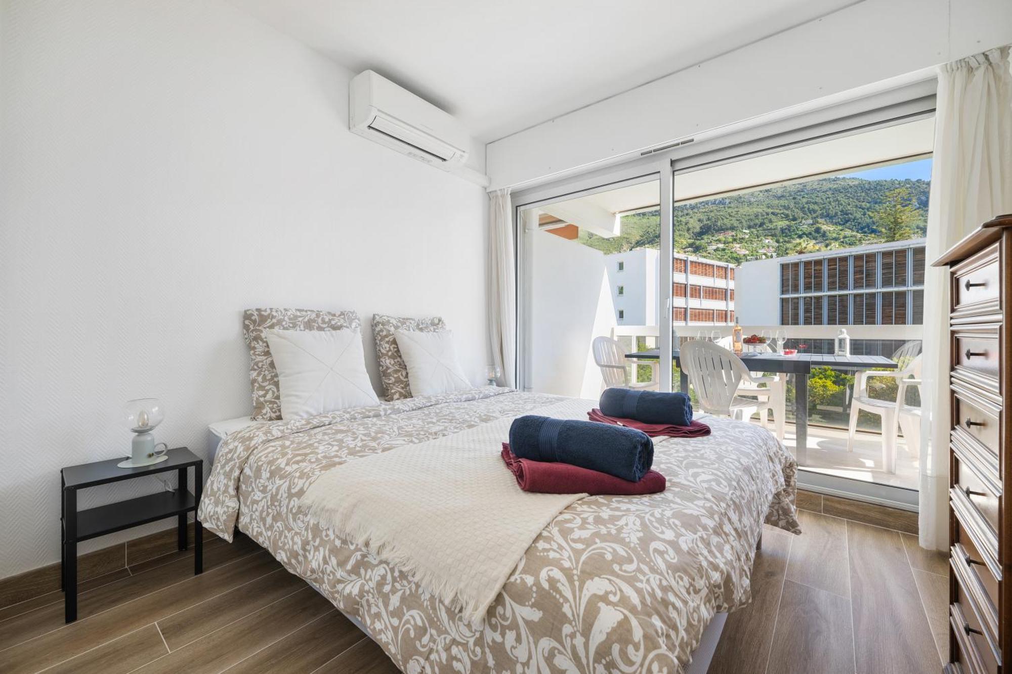 Le Rocamare - Piscine Toit Terrasse - Parking Prive - Terrasse Apartment Menton Bagian luar foto
